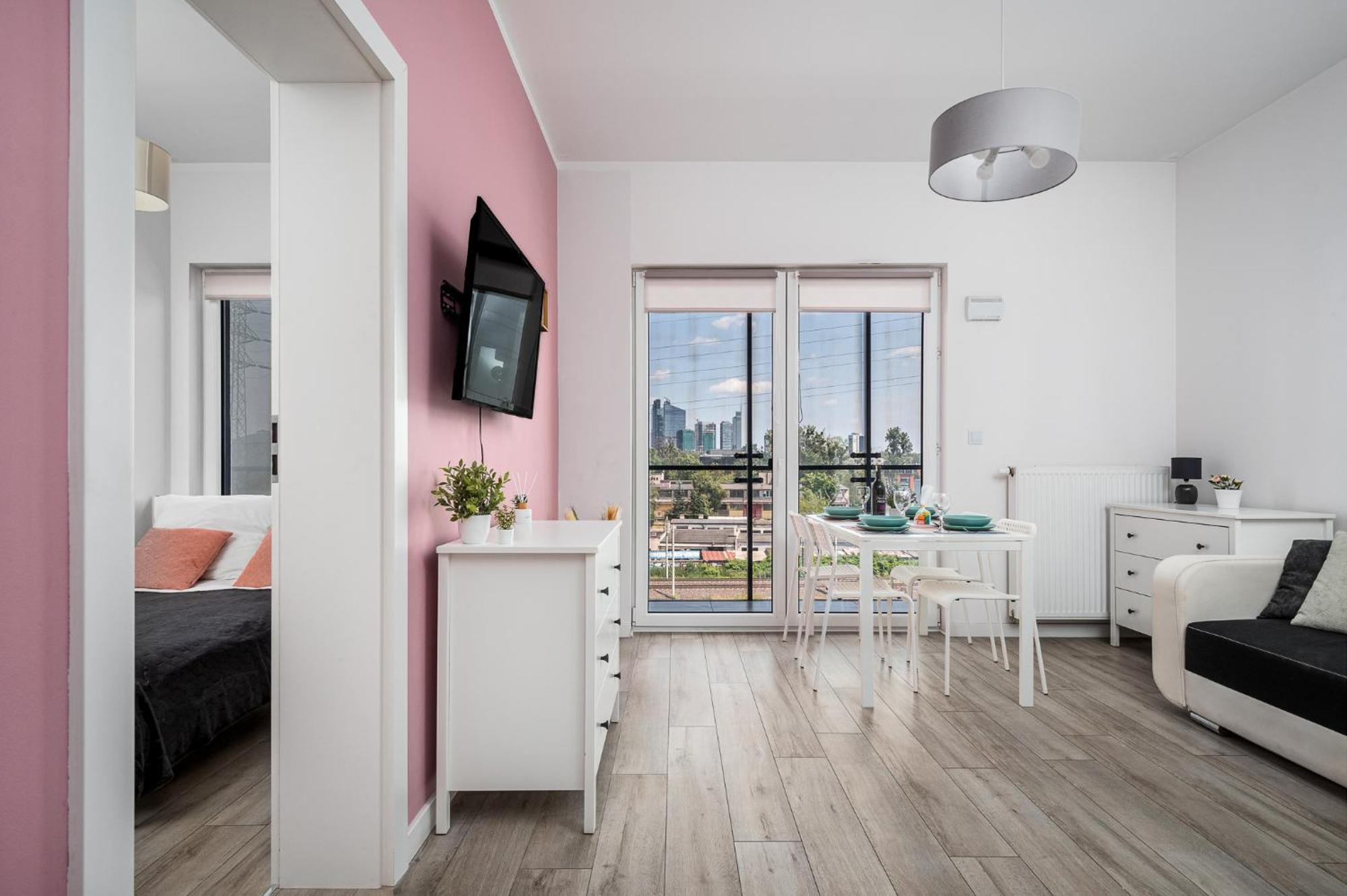 Apart D&K Free Parking Aleja Prymasa Tysiaclecia 83A Apartment วอร์ซอ ภายนอก รูปภาพ