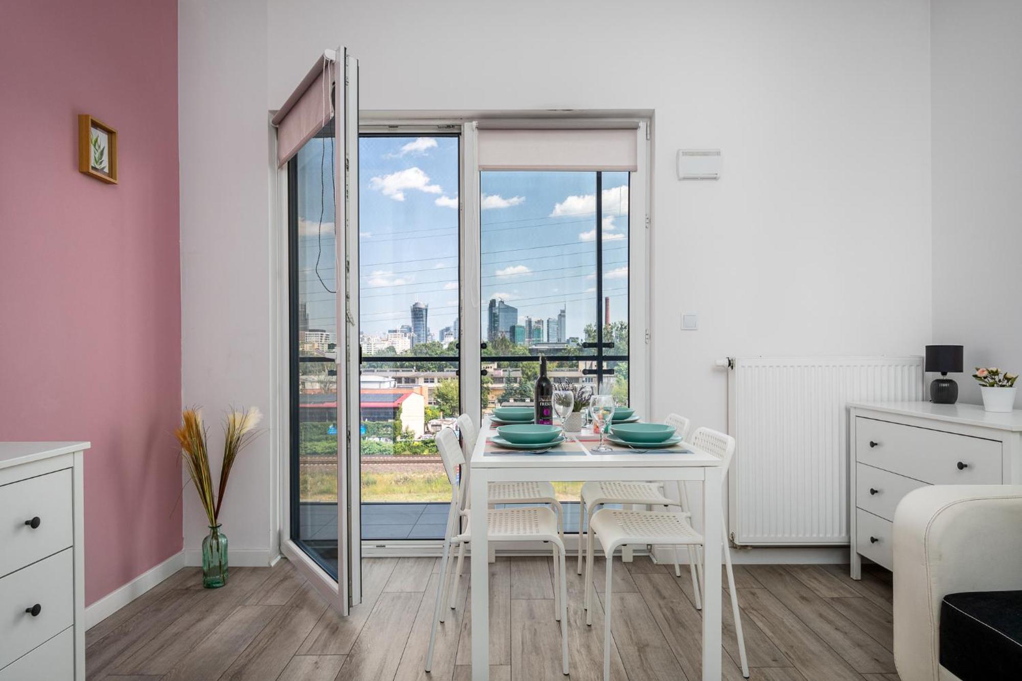 Apart D&K Free Parking Aleja Prymasa Tysiaclecia 83A Apartment วอร์ซอ ภายนอก รูปภาพ